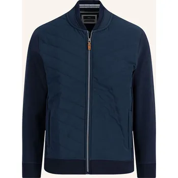 Pánský svetr Fynch-Hatton Pánský Blouson Ze Směsi Materiálů, tmavě modrá, 54