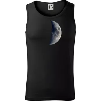 Fotky planet - měsíc - Tílko pánské Core - L ( Černá )