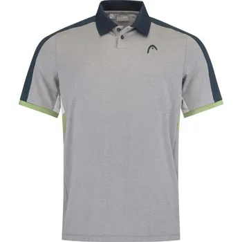 Pánské tričko Pánské tenisové polo tričko Head Padel Tech - light green Vícebarevný (M)