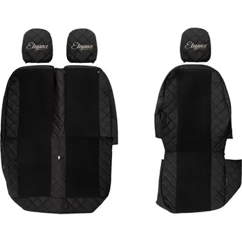 Ochranný autopotah Potahy sedadel (1+2) - Elegance Q, FIAT DUCATO III (01.2014-12.2023) & PEUGEOT BOXER III (01.2014-12.2023) & CITROEN JUMPER III (01.2014-12.2023) - Dvojité sedadlo spolujezdce 1+2