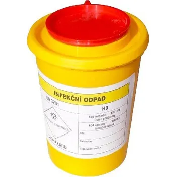 Jehla na akupunkturu Plastový box na zdravotnický odpad