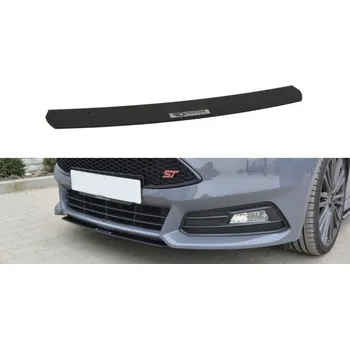 Nárazník Maxton Design racing splitter V.3 pod originální přední nárazník pro Ford Focus III ST facelift (2015-2018)