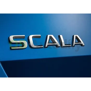 Polep vozidla Škoda Scala- logo kufru SCALA