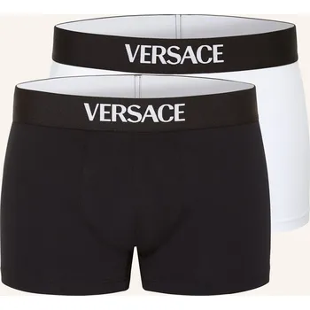 Pánské oblečení Versace Pánské Boxerky, 2 Kusy V Balení, černá / bílá, 54