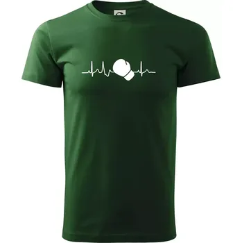 EKG box rukavice - Triko extra velké (5-8XL) - 6XL ( Lahvově zelená )