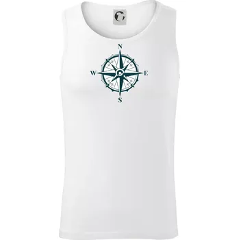 Kompas old - Tílko pánské Core - M ( Bílá )
