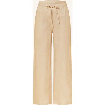 Reiss Dámské Lněné Kalhoty Willow, béžová, 42