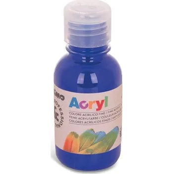 Vodová barva Akrylová barva PRIMO, 125 ml, modrá