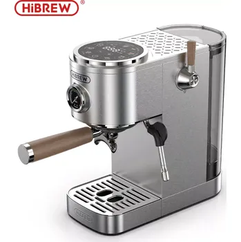 Kávovar HiBREW pákový kávovar s dotykovým displejem H13 Stříbrná