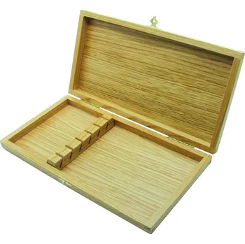 Kuchyňský nůž Dřevěná krabička Baladeo COF003 na 6 steakových nožů,dub