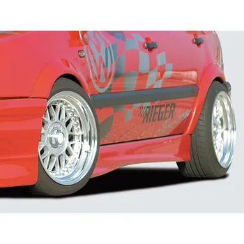 PC tuning Rieger lem blatníku-Set pro Volkswagen Golf 3 3-dvéř., 5-dvéř., kabriolet, 08/91-09/97, plast ABS bez povrchové úpravy, mont. strana levá+pravá