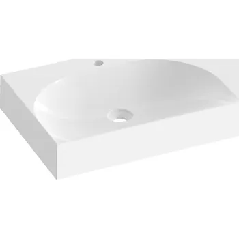 Umyvadlo Ravak Lite umyvadlo 80x45 cm obdélníkový nábytkový bílá XJXP1280001