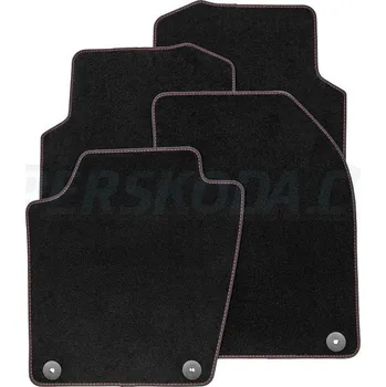 Vana do kufru Škoda Fabia III - textilní autokoberce MONTE CARLO - LHD