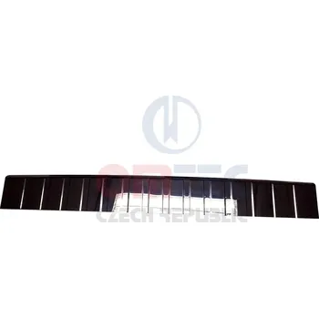 Renault Traffic 2014+ NEREZ ochranný panel zadního nárazníku BLACK CHROME