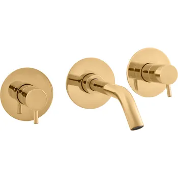 Vodovodní baterie SEINA - Umyvadlová baterie vestavěná, Zlatá kartáčovaná - lesklá SE131ZK, RAV Slezák