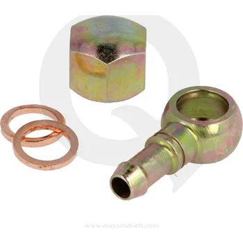 Zadní díl výfuku QSP - adapter pro vstřikovací čerpadlo se slepou maticí