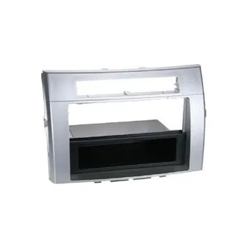 ISO redukce Rámeček autorádia 2-DIN Toyota Corolla Verso (->09) stříbrná