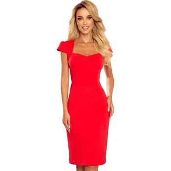 Dámské oblečení Dámské šaty NUMOCO NUMOCO červená 3167481