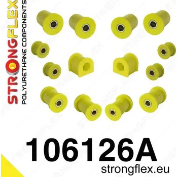 Silentblok nápravy Mazda MX-5 NA 89-98 - uložení přední nápravy, Sada - SPORT