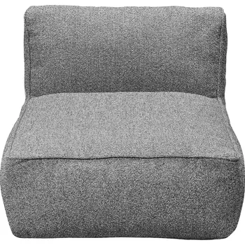 Zahradní lehátko Blomus GROW venkovní jednomístný modul šedý 75 x 95 cm