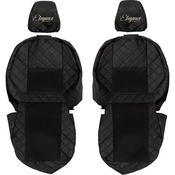 Ochranný autopotah Potahy sedadel (1+1) - Elegance Q, FORD TRANSIT VIII MK8 (01.2014-12.2024) - Sedadlo pro jednoho cestujícího 1+1