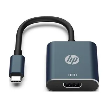Video kabel HP Video adaptér, DHC-CT202, USB C samec - HDMI samice, černý,