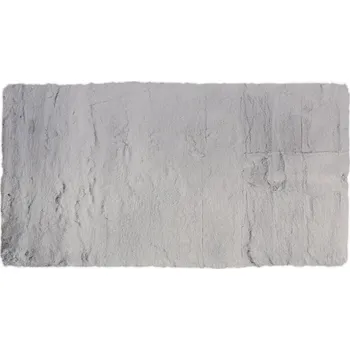 Koberec Kusový koberec s vysokým vlasem Laza, 180 × 120 cm, stříbrný, 100% polyester 8595645622141