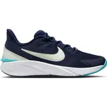 Chlapecká sportovní obuv (tréninková) NIKE-Star Runner 4 Jr midnight navy/volt tint/dusty cactus Modrá 39