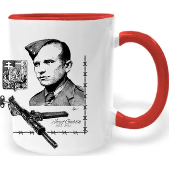 Hrnek - Jozef Gabčík - Operace Anthropoid Barva: Červená