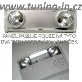 Osvětlení interiéru vozidel Škoda Superb II - MEGA POWER LED stropní osvětlení KI-R