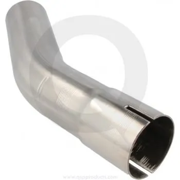 Výfuková trubka Koleno 30° nerez - QSP 76 mm