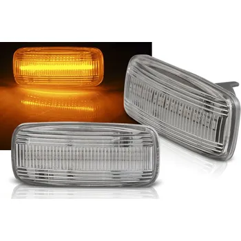 Směrový světlomet AUDI A3 00-03 - LED blikače bílé