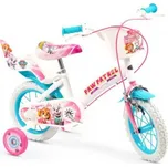 TOIMSA Dětské kolo Tlapková patrola BÍLÁ|MODRÁ|RŮŽOVÁ