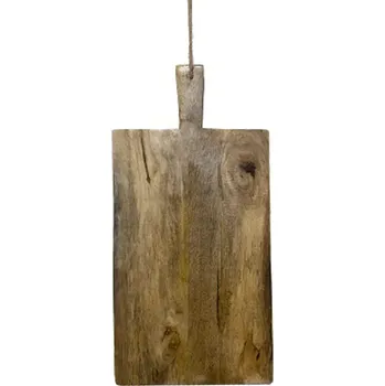Kuchyňské prkénko Dekorativní tác Chandak, 40 × 20 cm, dřevo BA700313