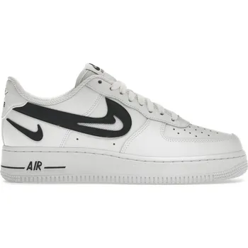 Pánské tenisky Nike Air Force 1 Low '07 FM Cut Out Swoosh White Black 44.5