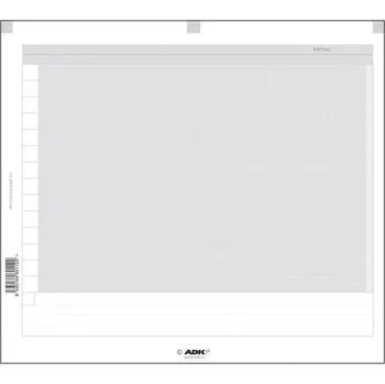 Kancelářský papír ADK Milimetrový papír A6 (2 dvojlisty)