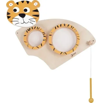 Dřevěná hračka Nástěnný tygr Classic World