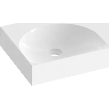 Ravak Lite umyvadlo 80x45 cm obdélníkový nábytkový bílá XJXP1380000