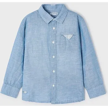Mayoral košile s límečkem 3192 světle modrá Rozměr: 122