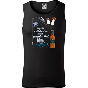 Profesionální děda (studio-arte.cz) - Tílko pánské Core - XL ( Černá )