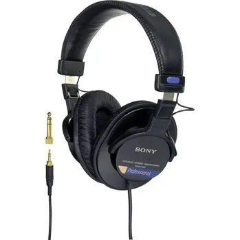 Sluchátka Sony MDR-7506 sluchátka uzavřená (Over Ear) kabelová černá studiové