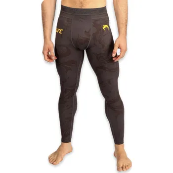 Pánské legíny UFC Fusion by Venum Fight Week Men’s Performance Tight - Earthen Brown Velikost: L