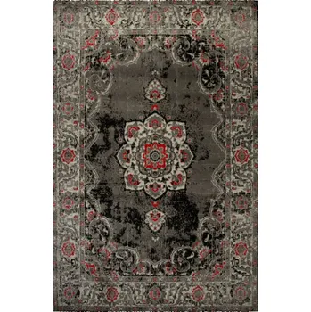 Koberec Koberec Victoria 7094A Ornament šedý / červený