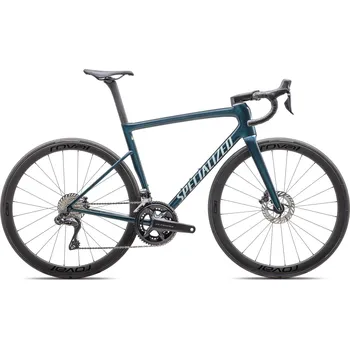 Silniční kolo Specialized Tarmac SL8 Expert Ultegra Di2 Gloss Deep Lake Metallic/Green Pearl Over Seafoam 2025 56 cm