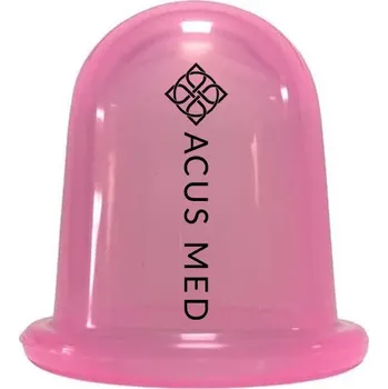 Baňkování AcusMed masážní baňka 3,5 cm růžová