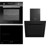 Concept ETV8260bc BLACK Indukční deska Concept IDV5160 Odsavač par Concept OPK5360bc BLACK + DOPRAVA ZDARMA