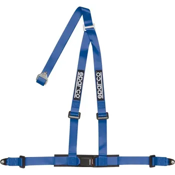 Tuning Tříbodový bezpečnostní pás Sparco s homologací ECE, barva: modrá