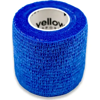 Tejpovací páska yellowBAND Kohezivní obinadlo - 5 cm modrá