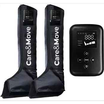 Cyklistické návleky Kompresní návleky na nohy Care&Move bezhadičkové - M