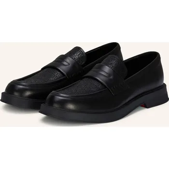 Pánské mokasíny Hugo Pánské Mokasíny Typu Penny Lenner, 001 black, 43